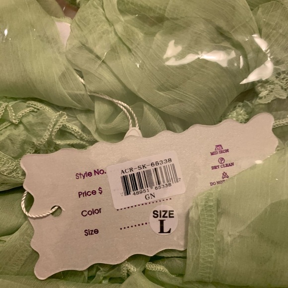 Pretty Angel Silk Ruffle Shrug - Picture 8 of 11